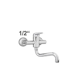 Wall mounted battery maxus 1/2" outreach 250 mm | short ring lever product photo