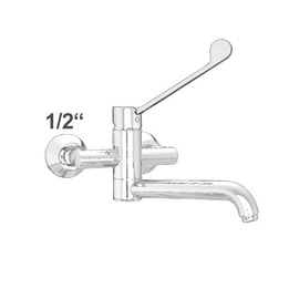 Wall mounted battery taya 1/2" outreach 300 mm | long lever product photo