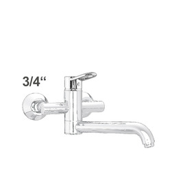 Wall mounted battery taya 3/4" outreach 300 mm swivel spout product photo