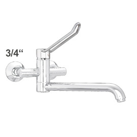 Wall mounted battery taya 3/4" outreach 400 mm | lever bent product photo