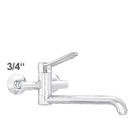 Wall mounted battery taya 3/4" outreach 400 mm swiveling 180 ° product photo