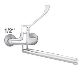 Wall mounted battery GASTRO 1/2" outreach 400 mm | long lever product photo