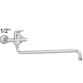 Wall mounted battery maxus 1/2" outreach 600 mm | short ring lever product photo