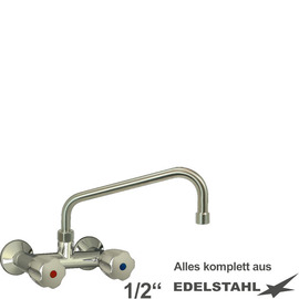 Wall mounted battery CLASSIC 1/2" outreach 250 mm C-outlet product photo