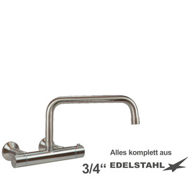 Wall mounted battery ETHERM 3/4" outreach 300 mm C-spout straight product photo