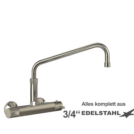 Wall mounted battery ETHERM 3/4" outreach 300 mm C-spout angled product photo