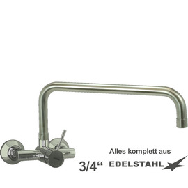 Wall mounted battery Master 3/4" outreach 400 mm C-spout straight product photo
