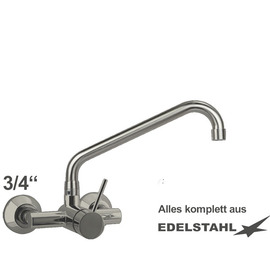 Wall mounted battery Master 3/4" outreach 300 mm C-spout angled product photo