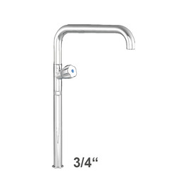 pillar valve profi 3/4" C-spout straight outreach 300 mm product photo