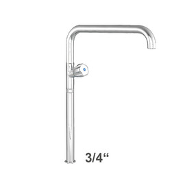 pillar valve profi 3/4" C-spout straight outreach 350 mm product photo