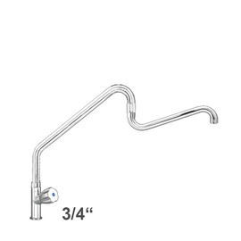pillar valve profi 3/4" outreach 300 - 600 mm | hinged swivel spout product photo