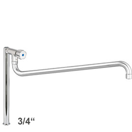 pillar valve profi 3/4" valve fitting outreach 600 mm | discharge height 130 mm product photo
