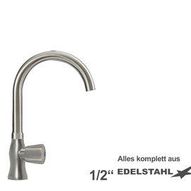 pillar valve clarix 1/2" outreach 190 mm swiveling product photo
