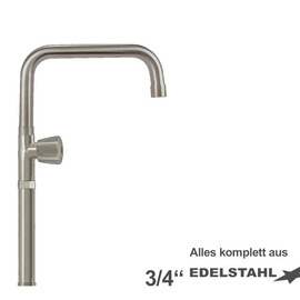 pillar valve clarix 3/4" outreach 250 mm | foot extension 200 mm product photo
