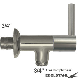 wall valve 3/4" clamix valve direction 3/4" | 1-wing handle long product photo