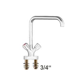 two-handle mixer block battery chief swiveling 360 ° C-spout straight outreach 300 mm product photo