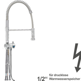 bar faucet fresh 1/2" | for non-pressurized hot water storage tanks product photo