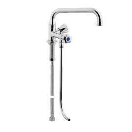 sink table stand pipe  | 1 valve at the front 1/2" outreach 200 mm discharge height 60 mm product photo