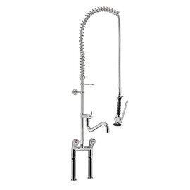 rinse sink mixer 3/4" discharge height 450 mm outreach 400 mm (shower) product photo