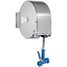 hose rewinder Power Reel closed version 1/2" with drinking water hose 15 m product photo