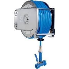 hose rewinder Power Reel 1/2" with dairy steam rubber hose 35 m product photo