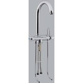 sink pillar mixer  | 2 valves at the front 1/2" outreach 190 mm discharge height 240 mm product photo