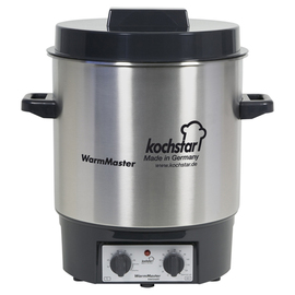 mulled wine pot|preserving automat WarmMaster ES grey | 27 ltr | 230 volts 1800 watts product photo