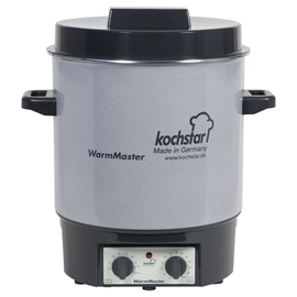 mulled wine pot|preserving automat WarmMaster S white grey | 27 ltr | 230 volts 1800 watts product photo