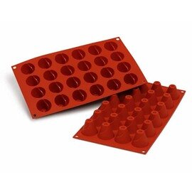 baking mould GN 1/3  • cup-shaped  • dariole | 24-cavity | mould size Ø 38.7 x 32.5 mm  L 300 mm  B 175 mm product photo