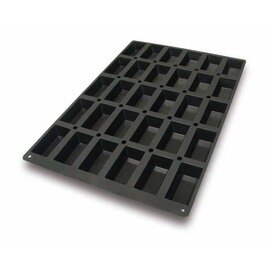 baking mould baker's standard  • rectangular | 30-cavity | mould size 99 x 49 x H 30 mm  L 600 mm  B 400 mm product photo