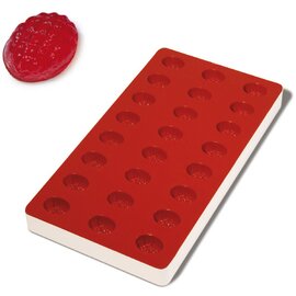 baking mould  • oval  • pineapple | 24-cavity | mould size 33 x 23 x H 18 mm product photo
