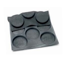 baking mould baker's standard  • hamburger | 11-cavity | mould size Ø 125 x H 18 mm  L 600 mm  B 400 mm product photo