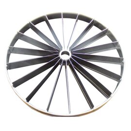 cake divider stainless steel 18 segments  Ø 330 mm  H 28 mm product photo