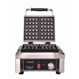 waffle iron QUADRO electro | waffle size 100 x 185 mm (2x) | 230 volts product photo