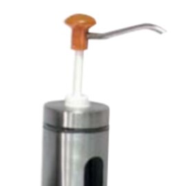 pump dispenser yellow 2 ltr  | handling per push button  Ø 98 mm  H 440 mm product photo