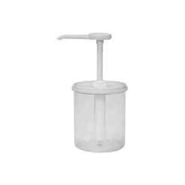 dosing dispenser 1 ltr round | handling per push button product photo