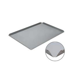display tray|bar counter tray stainless steel 600 mm x 400 mm H 15 mm product photo