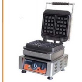 waffle iron BELGIEN  | wafer size 105 x 165 x h 28 mm (2x)  | 2200 watts 230 volts product photo