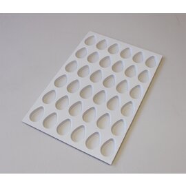 cookie cutter sheet no. 10  • drop  | plastic 580 mm  x 390 mm product photo