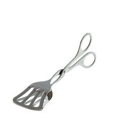 pastry tongs stainless steel slotted  L 190 mm product photo