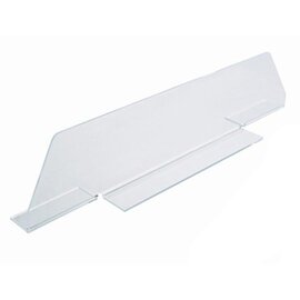 bar counter separation plastic  | 700 mm  x 170 mm product photo