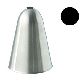 piping tip closed hole opening Ø 5 mm stainless steel  H 48 mm product photo