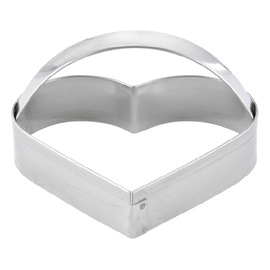 cookie cutter  • heart  | stainless steel  H 20 mm product photo
