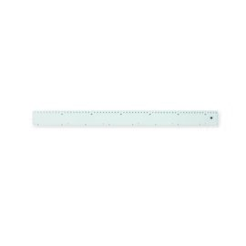 baking ruler plastic white  L 645 mm  B 50 mm  H 2 mm product photo