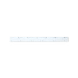 baking ruler plastic white round  L 980 mm  B 50 mm  H 2 mm product photo