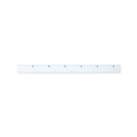 baking ruler plastic white  L 640 mm  B 50 mm  H 2 mm product photo