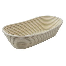 bread mould|proofing basket peddig reed oval bread weight 1500 g  L 320 mm  B 180 mm product photo