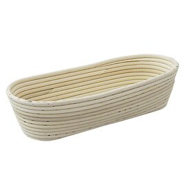 bread mould|proofing basket peddig reed oval bread weight 1000 g  L 340 mm  B 130 mm product photo