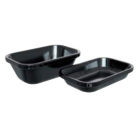 display bowl plastic black 210 mm  x 140 mm  H 76 mm product photo