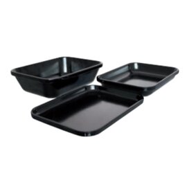 display bowl plastic black 280 mm  x 210 mm  H 43 mm product photo